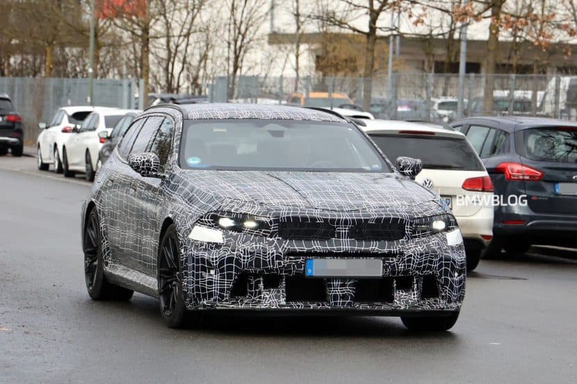 2028 BMW M5 Touring Spied With Neue Design And V8 Sound