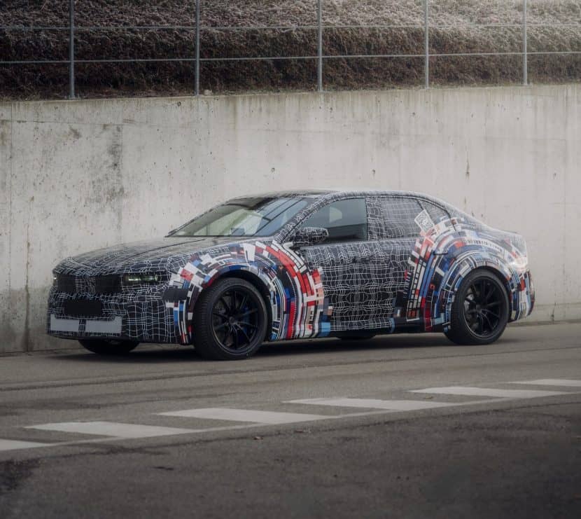 BMW M3 ELECTRIC ZA0 side view
