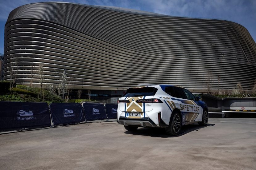2026 BMW IX3 SAFETY CAR FOR REAL MADRID 3