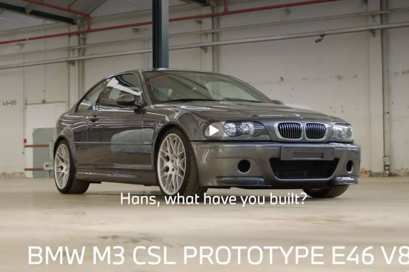 BMW had four secret CSL prototypes. Only one should have been built