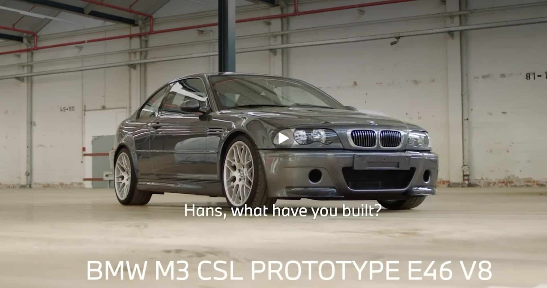 BMW M3 CSL E46 V8 ENGINE 00