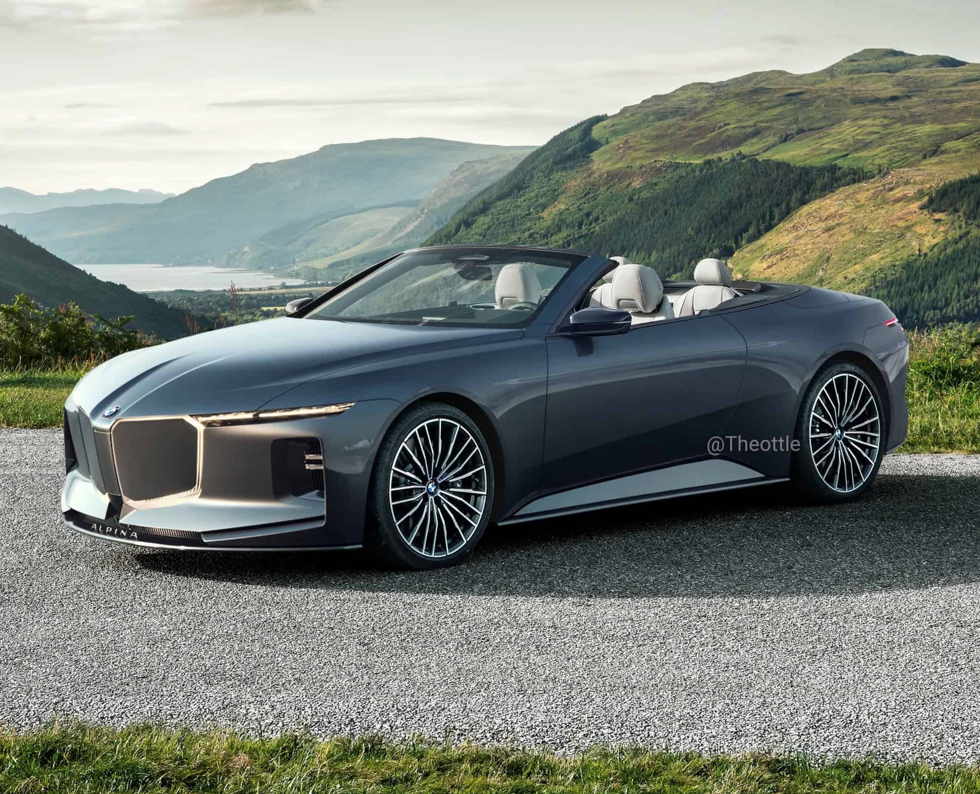 VISION BMW ALPINA CABRIOLET RENDERING 1