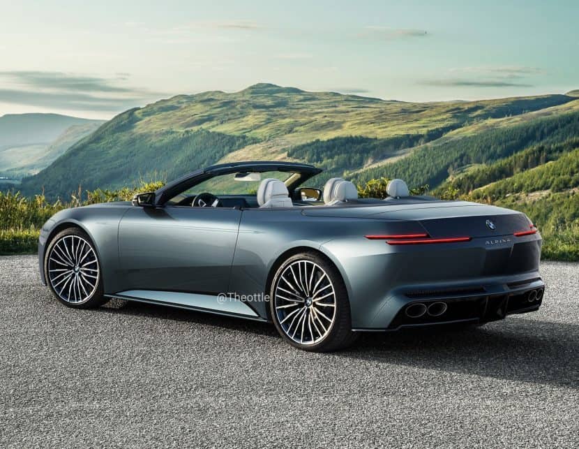 VISION BMW ALPINA CABRIOLET RENDERING 2 VISION BMW ALPINA CABRIOLET RENDERING 2