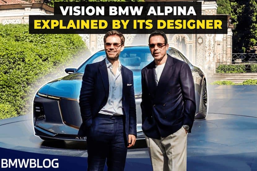 Design Boss Just Walked Us Through Every Detail of the Vision BMW ALPINA