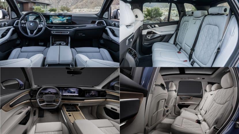 AUDI Q7 VS G05 X5 INTERIOR AUDI Q7 VS G05 X5 INTERIOR