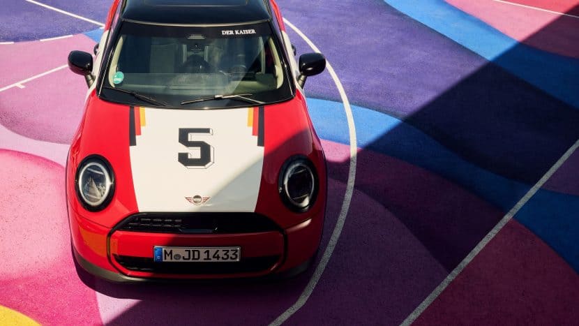 MINI WITH VINTAGE JERSEY FOOTBALL SHIRT LIVERY 8