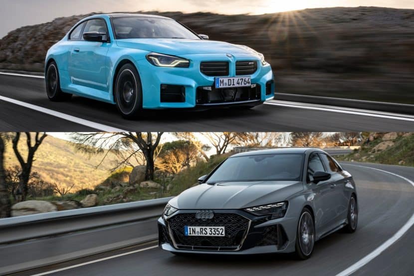 BMW M2 xDrive vs. Audi RS3 Photo Comparison: AWD Rivals Face Off