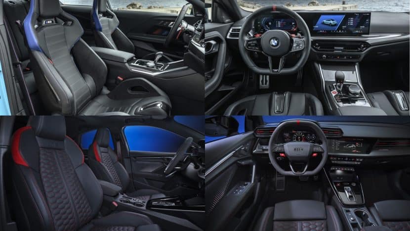 M2 XDRIVE VS AUDI RS3 INTERIOR
