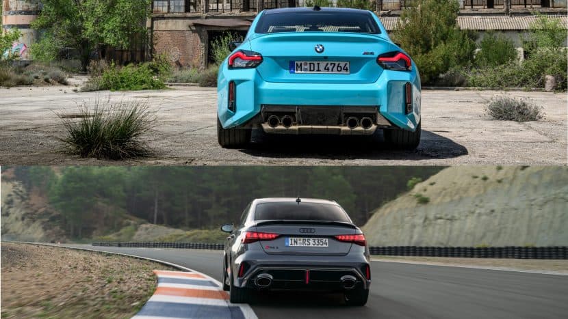 M2 XDRIVE VS AUDI RS3 REAR