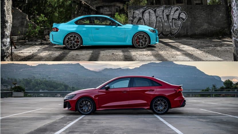 M2 XDRIVE VS AUDI RS3 SIDE