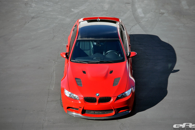 Photoshoot: Aggressive Melbourne Red E92 M3