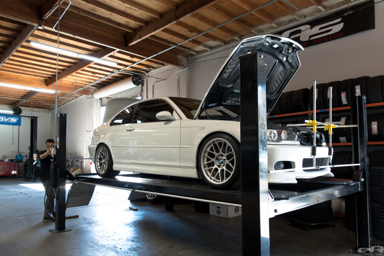 Alpine White BMW E46 330Ci Tuning Build