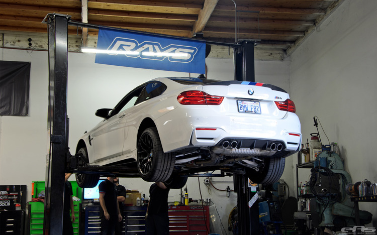 Alpine White F82 M4 Featured In BMW NA SEMA Booth Alpine White F82 M4 Featured In BMW NA SEMA Booth