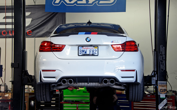 Alpine White F82 M4 Featured In BMW NA SEMA Booth Alpine White F82 M4 Featured In BMW NA SEMA Booth