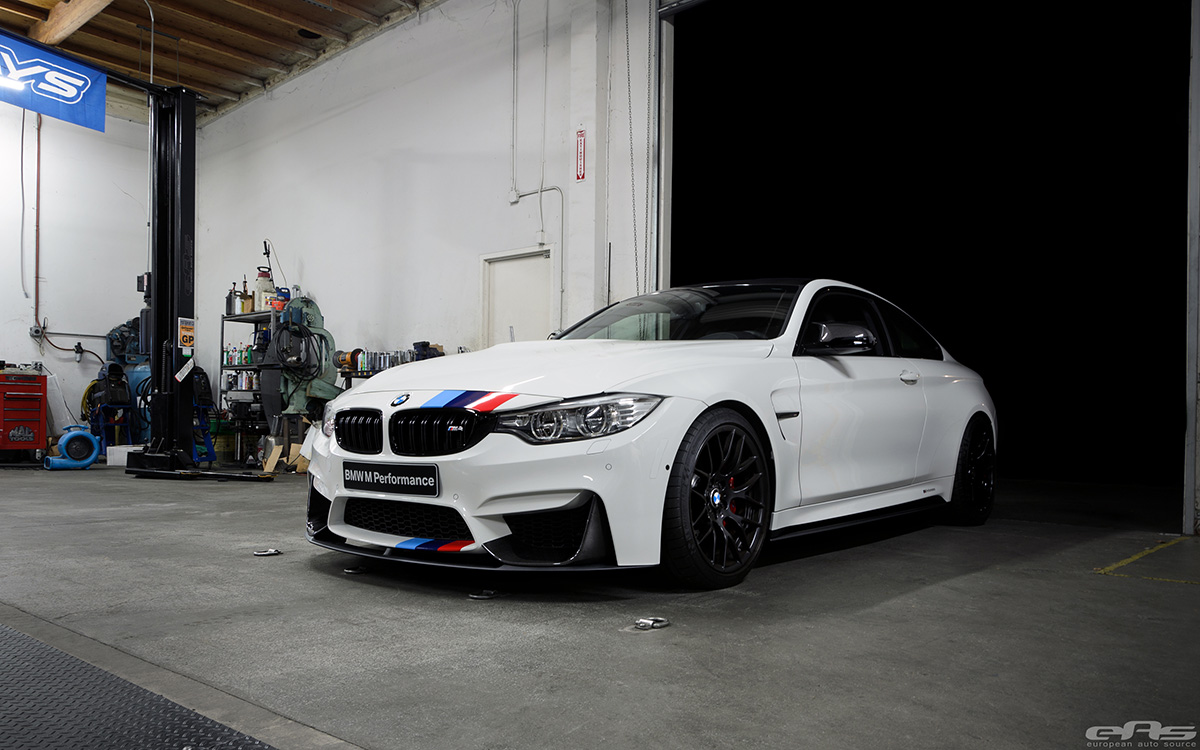 Alpine White F82 M4 Featured In BMW NA SEMA Booth