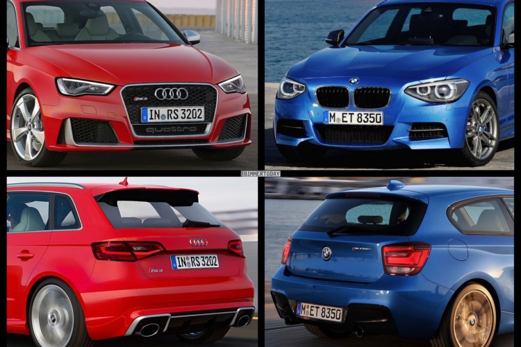 Audi RS3 2015: BMW M135i xDrive alternative with 367 hp