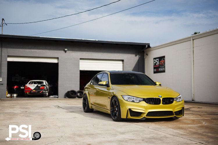 Austin Yellow BMW F80 M3 By PSI