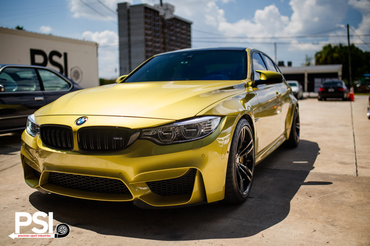 Austin Yellow BMW F80 M3 By PSI