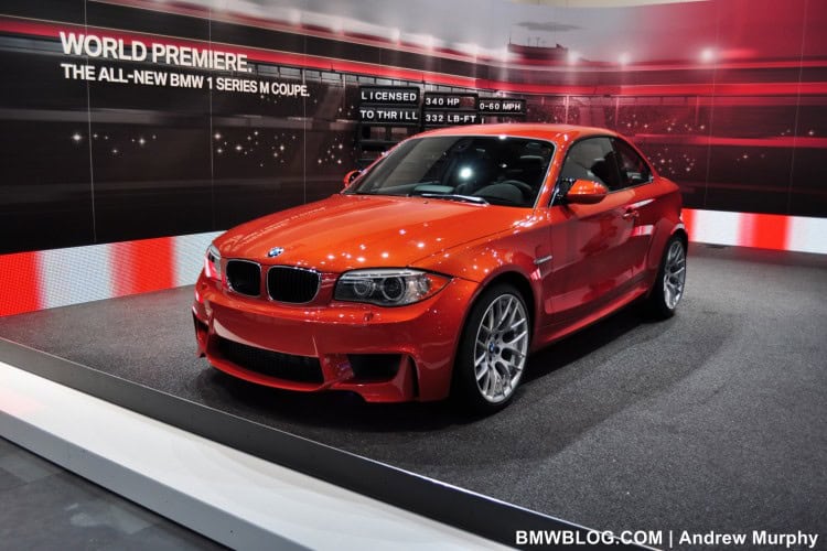 2011 NAIAS: Live videos BMW 1 Series M Coupe