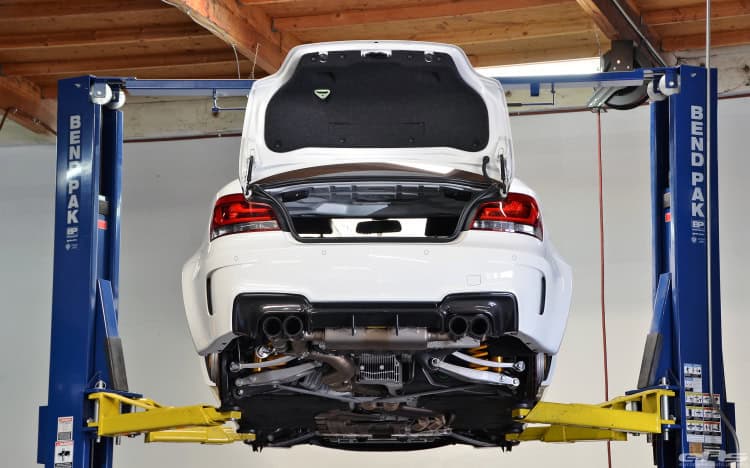 BMW 1M Gets Coilovers And Wheels