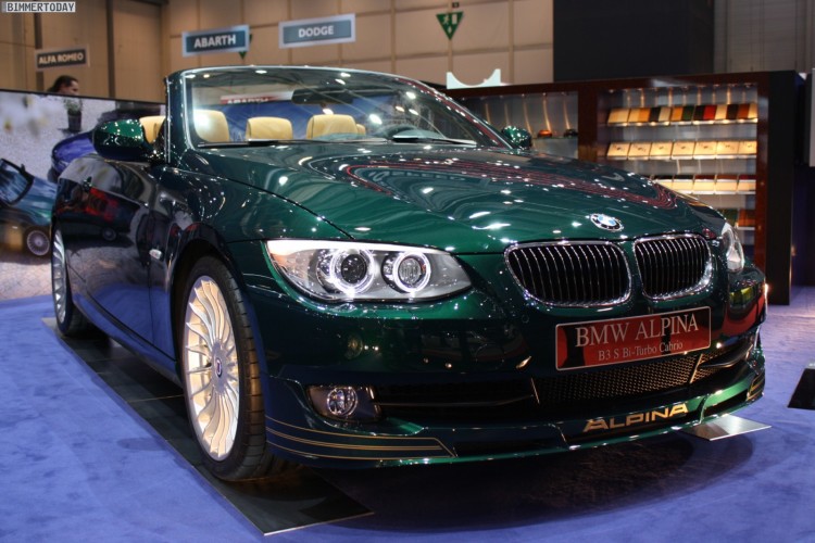 2011 Geneva: BMW ALPINA B3 S Cabriolet (E93 Facelift)