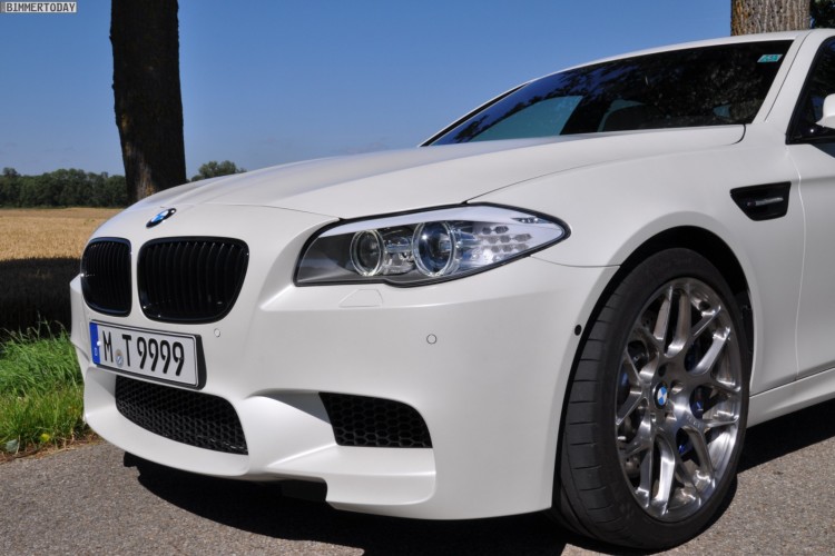 Photo Gallery: F10 BMW M5 Frozen White