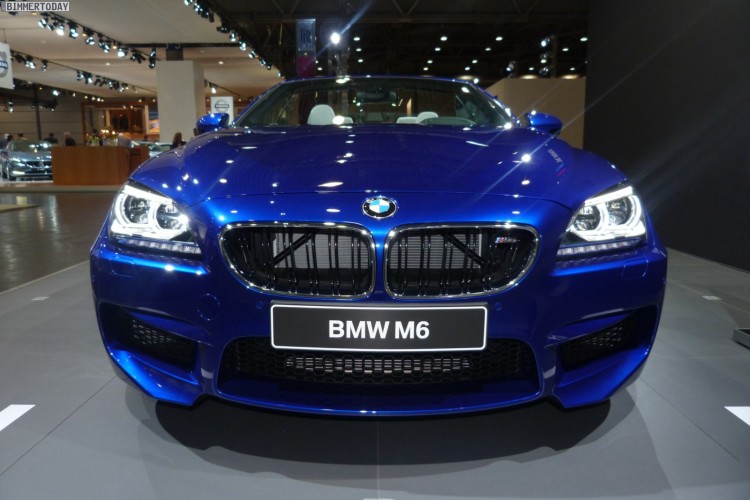 2012 Leipzig Auto Show: BMW M6 Convertible in San Marino Blue