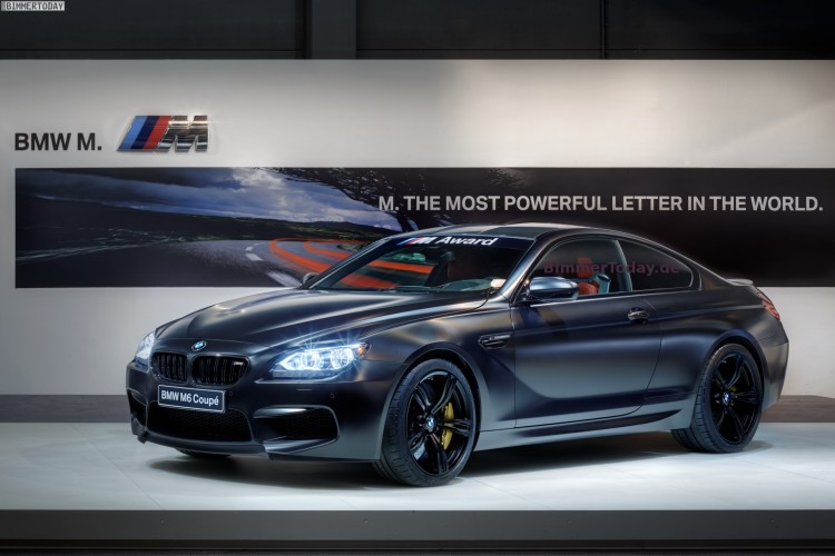 2013 BMW M Award: BMW M6 Coupe Frozen Black for best MotoGP qualifier