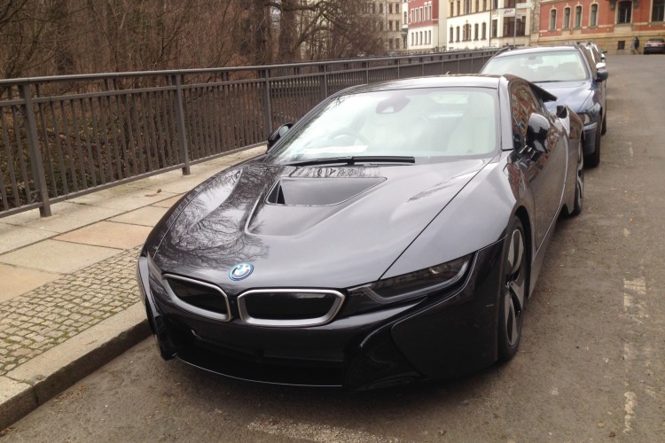 BMW i8 in Sophisto Grey with Frozen Grey Accents