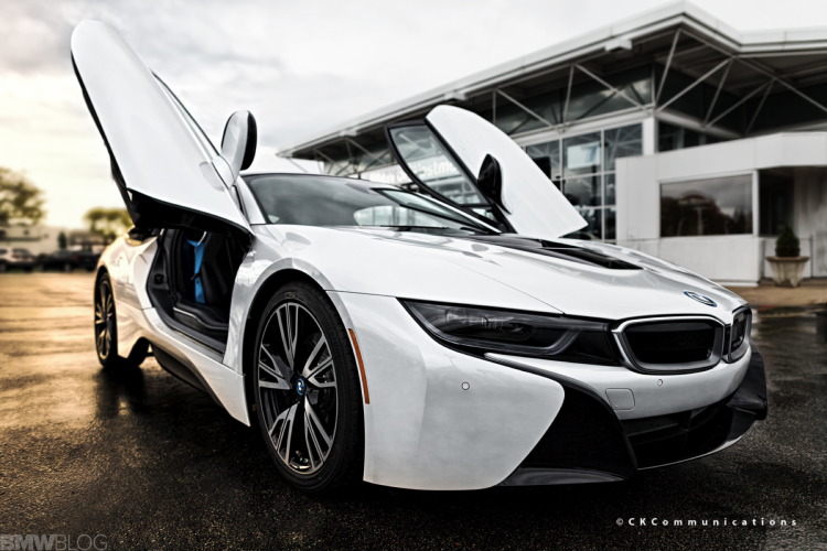 BMW i8 in the rain – Photoshoot