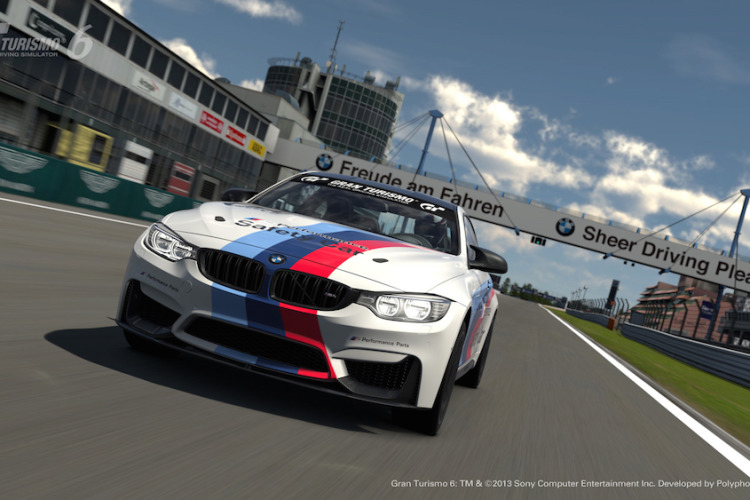 BMW M4 Safety Car Launched for Play Station Gran Turismo 6