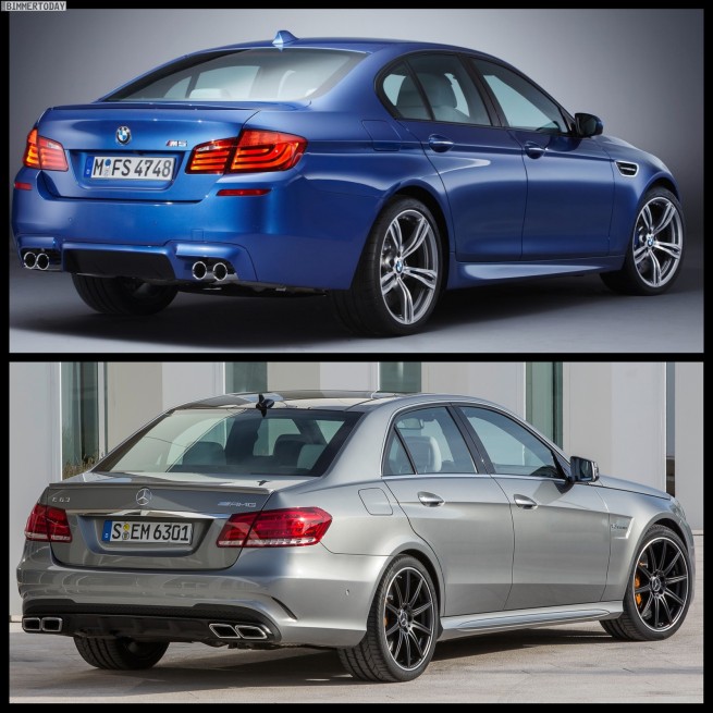 Bild-Vergleich-BMW-M5-F10-Mercedes-E63-AMG-02