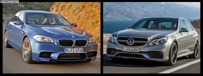 Bild-Vergleich-BMW-M5-F10-Mercedes-E63-AMG-04