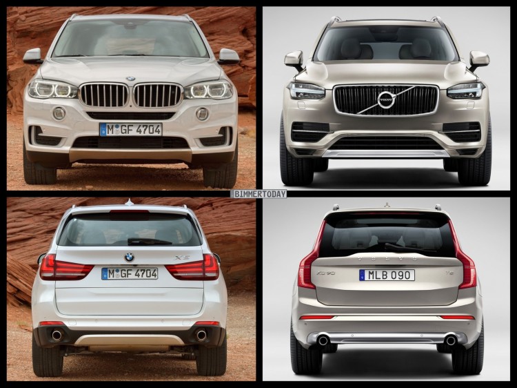 Bild-Vergleich-BMW-X5-F15-Volvo-XC90-SUV-04