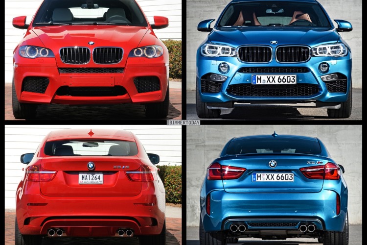 Photo Comparison: F86 BMW X6 M vs E71 BMW X6 M
