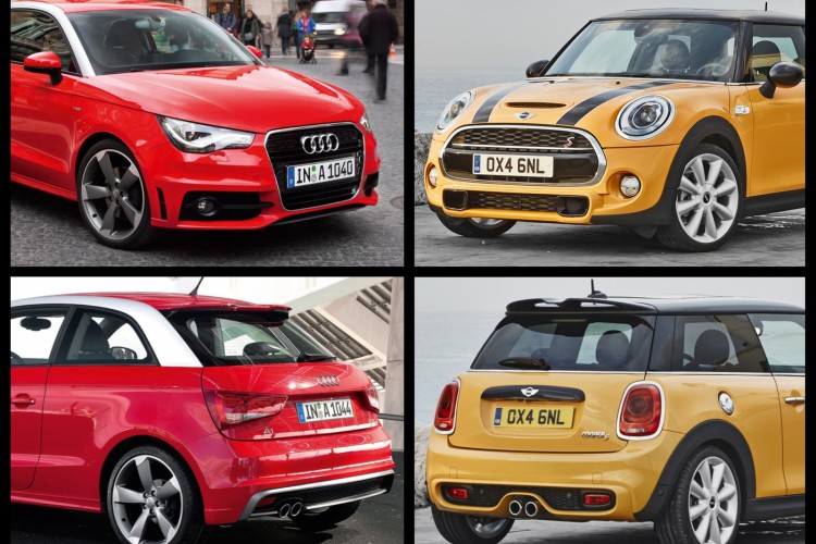 F56 MINI Cooper S vs. Audi A1 S-Line  – Photo Comparison