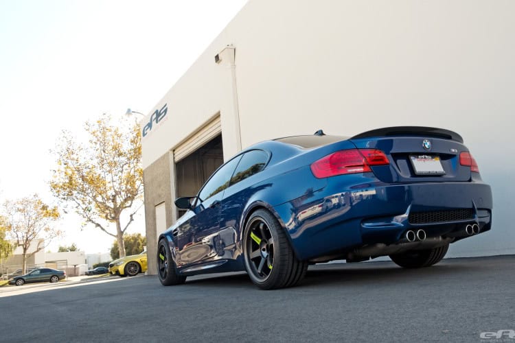 Carbon Fiber Additions For A LeMans Blue BMW E92 M3