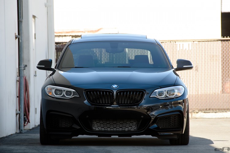 BMW M235i gets a Darth Vader look