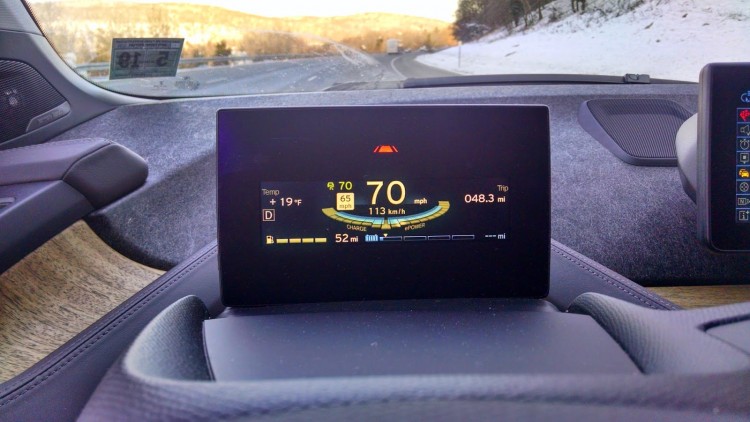  48 miles was all I could muster before my range extender turned on last week. My battery is fine, it's just cold!