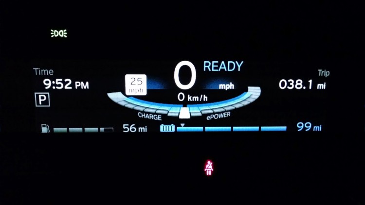 99 miles of predicted range was the most I have ever seen on my i3. This of course was months ago when the temperatures were in the low 80's. I've never actually been able to drive 99 miles before my range extender turned on though. The most I've ever driven was 90 miles once. I've learned that the Guess-o-Meter can be overly optimistic at times!