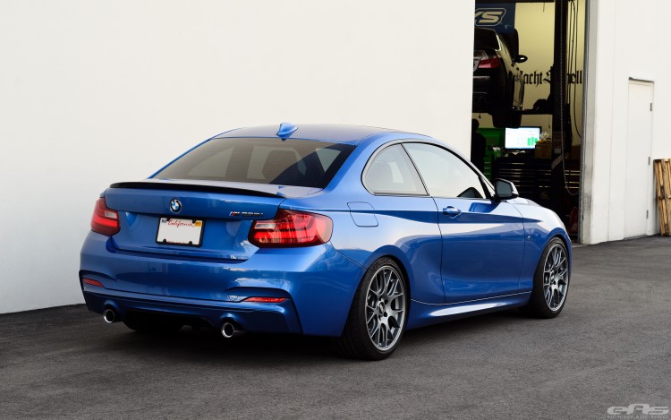 Estoril Blue BMW M235i