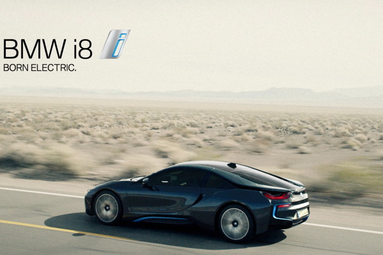 BMW i8 Racing at Goodwood