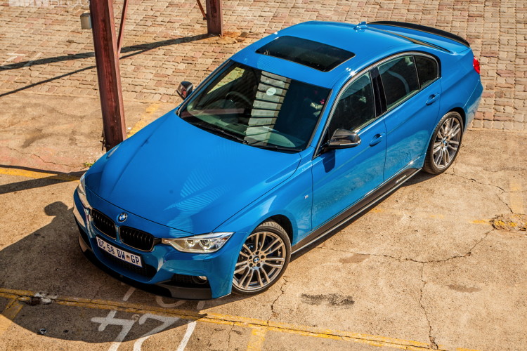 Limited Edition BMW 3 Series Sedan M Performance Edition in Laguna Seca Blue