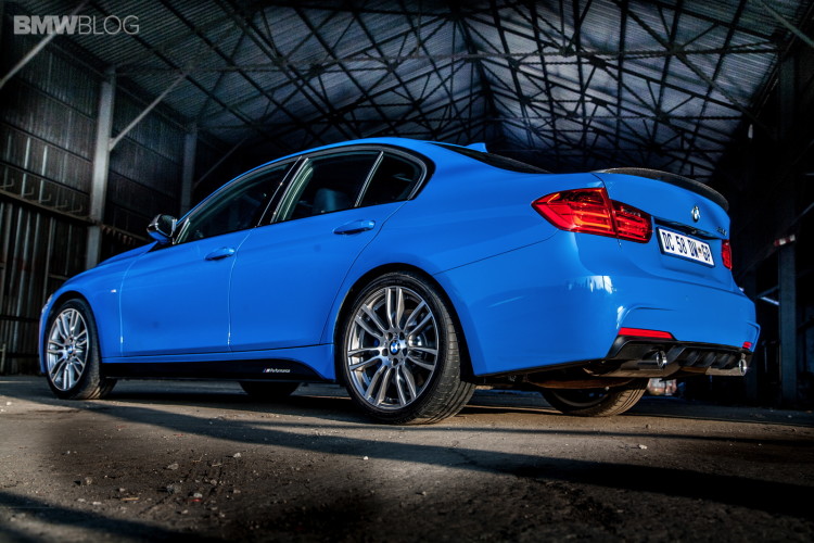 Limited Edition BMW 3 Series Sedan M Performance Edition in Laguna Seca Blue-21