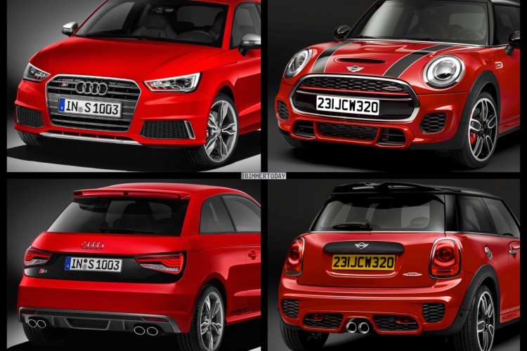 Photo Comparison: MINI John Cooper Works F56 meets Audi S1 quattro