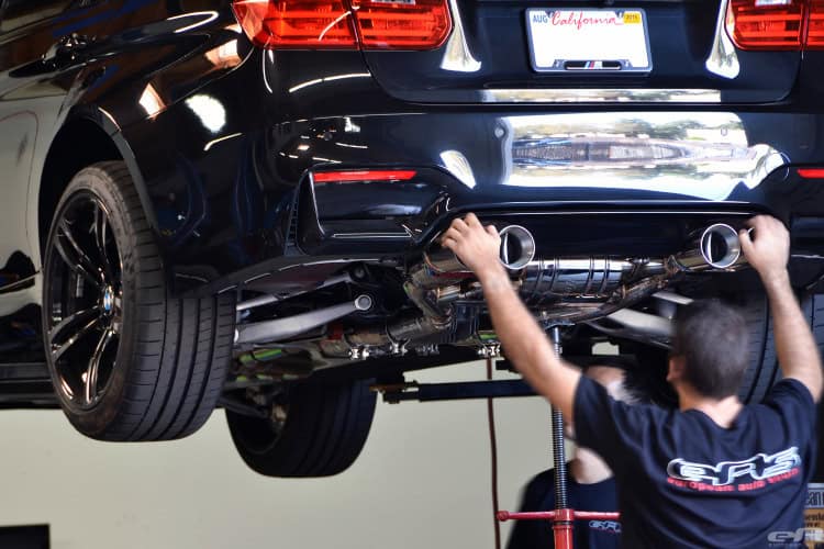 Meisterschaft Exhaust Installed On F80 M3 By EAS