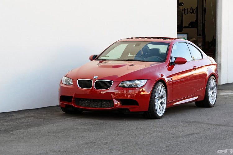 Melbourne Red BMW E92 M3 With VMR 810 Wheels