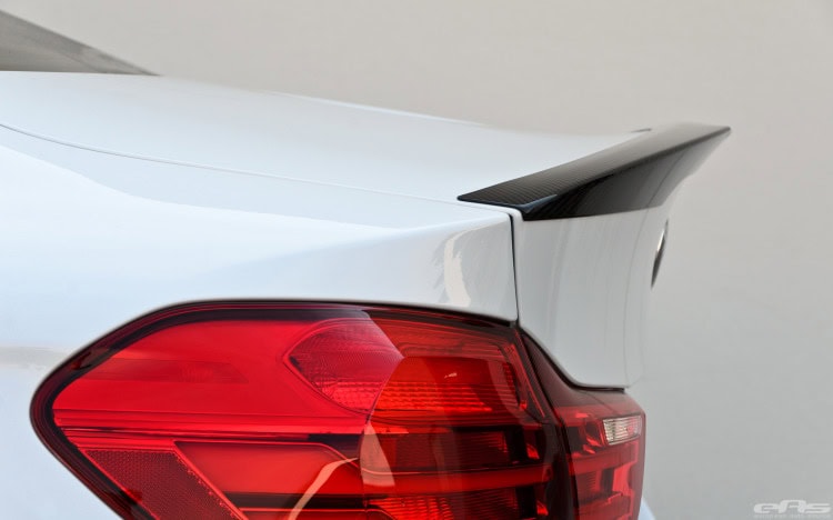 Mineral White M4 Gets The M Performance Aero Package