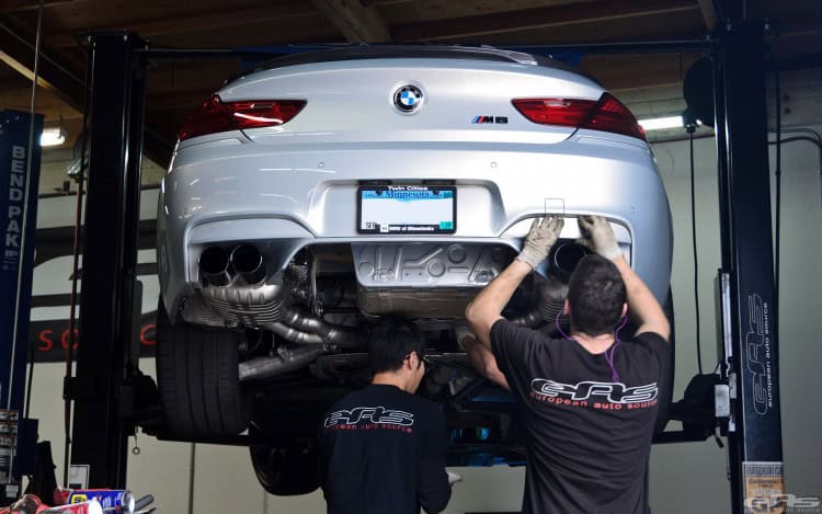 Moonstone Metallic BMW F13 M6 Tuned At EAS