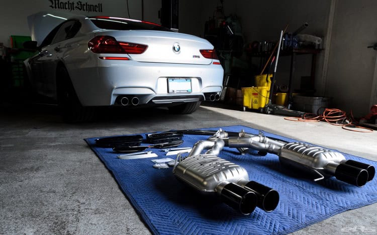 Moonstone Metallic BMW F13 M6 Tuned At EAS